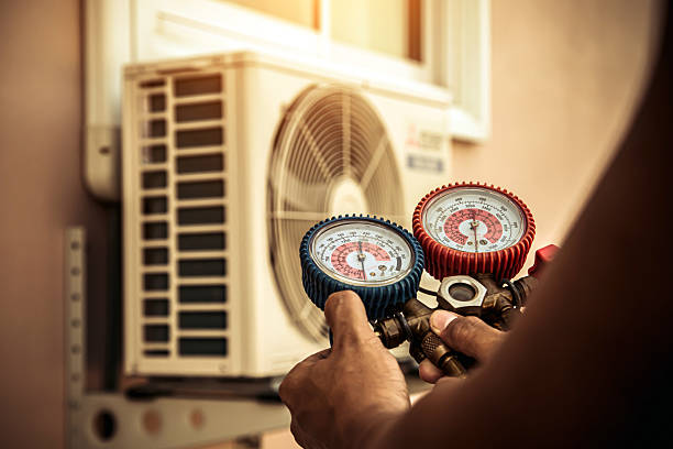 Professional Furnace Repair technician working in North Judson, IN